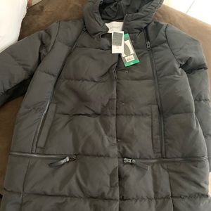 Derek Lam 10 Crosby Zipper Down Puffer Coat